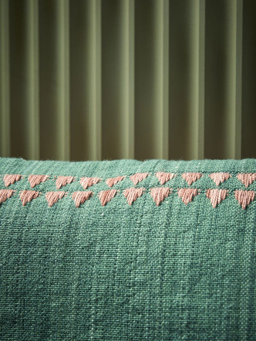 Cosma Weave Embroidered Outdoor Cushion