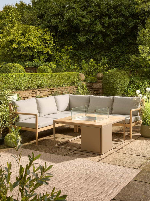 Tallinn Corner Firepit Set