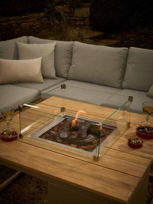 Tallinn Corner Firepit Set