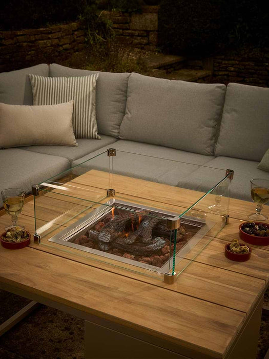 Tallinn Corner Firepit Set