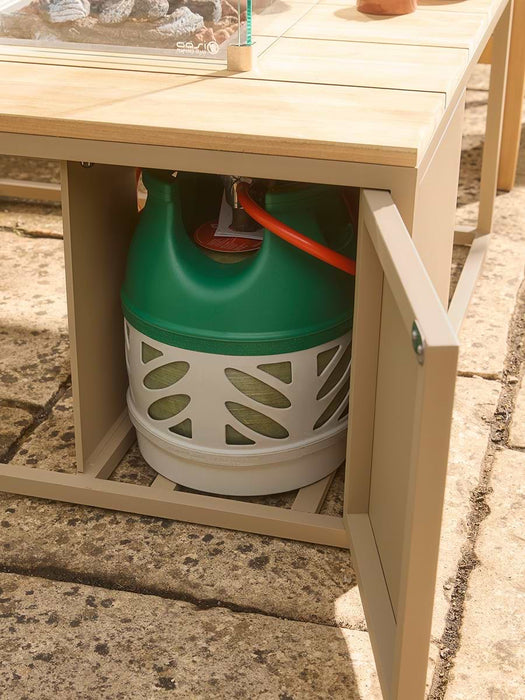 Tallinn Corner Firepit Set