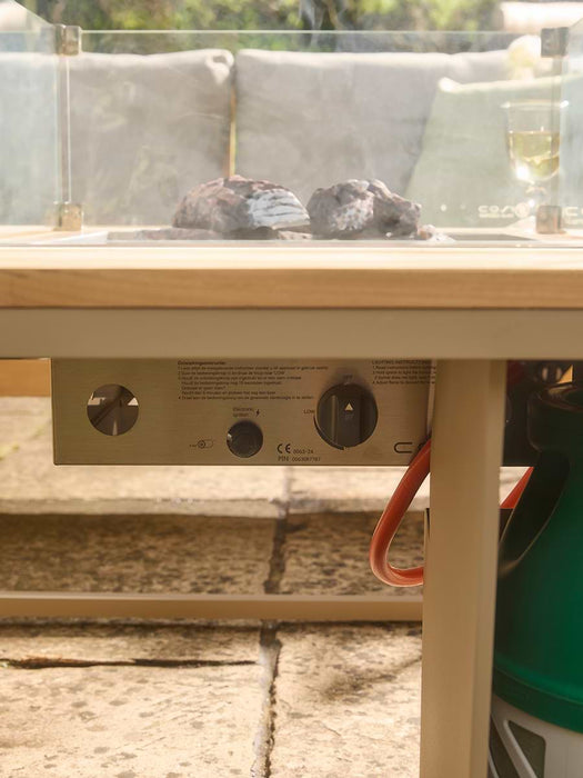 Tallinn Corner Firepit Set