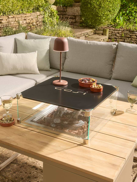 Tallinn Corner Firepit Set