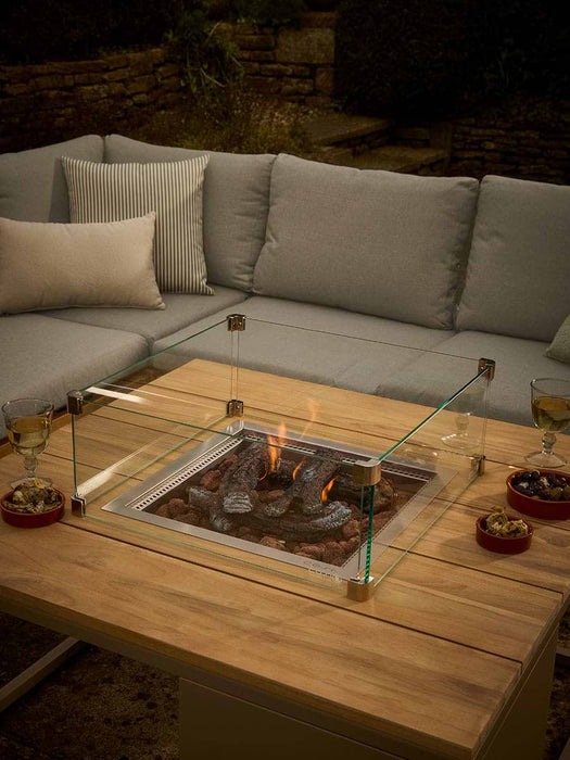 Tallinn Corner Firepit Set
