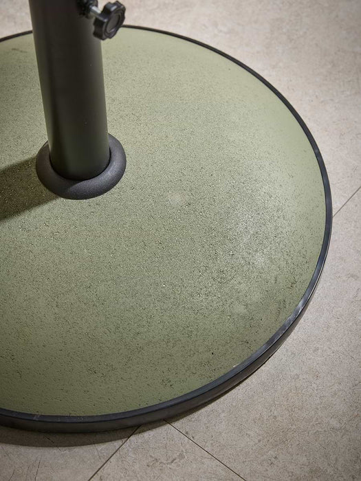 Green Concrete 25kg Parasol Base