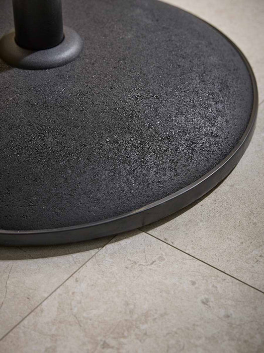 Black Concrete 25kg Parasol Base