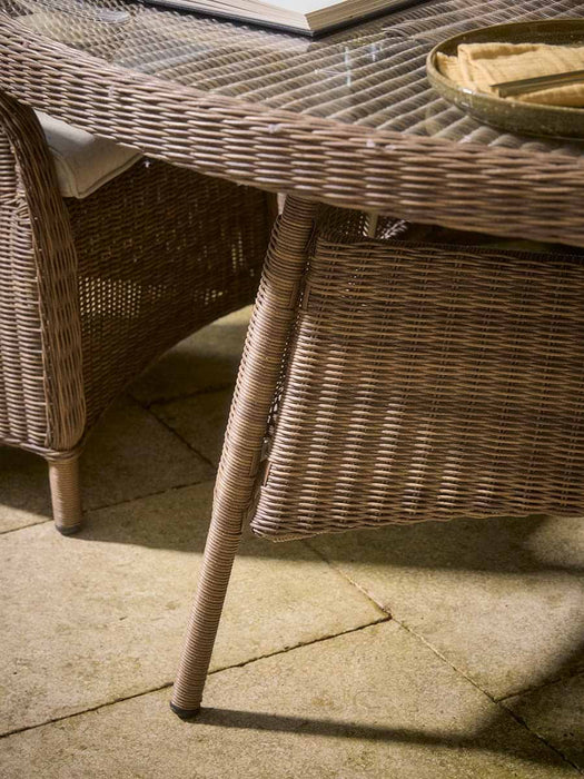 Ashcombe 4 Seater Parasol Dining Set