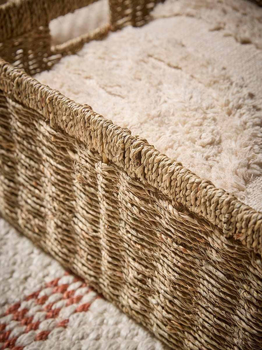 Three Nesting Seagrass Storage Trays