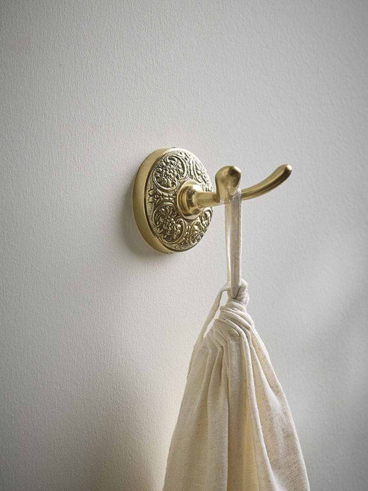 Decorative Brass Double Hook