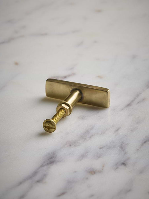 Brass & Mother Of Pearl Knob