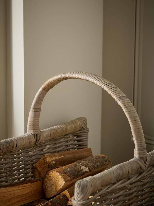 Two Log Holder Baskets