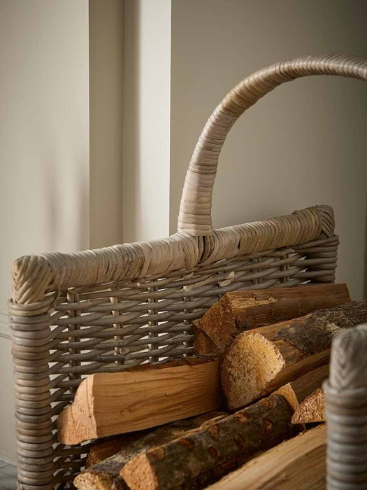 Two Log Holder Baskets