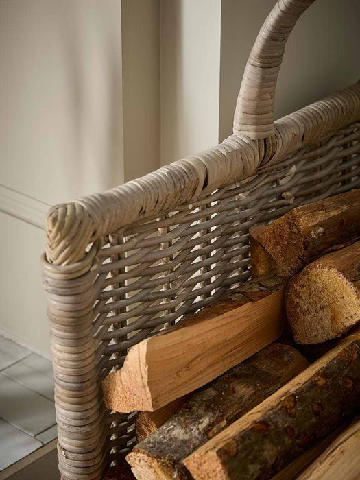 Two Log Holder Baskets