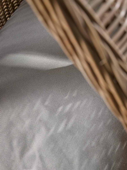 Round Rattan Pet House - Large