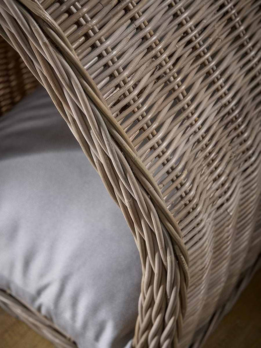 Round Rattan Pet House - Small