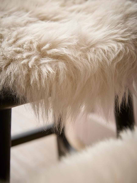 Sumptuous Sheepskin Seat Pad - Natural
