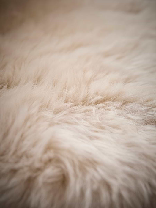 Sumptuous Sheepskin Seat Pad - Natural