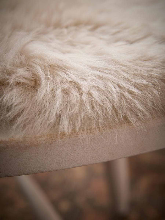 Sumptuous Sheepskin Seat Pad - Natural