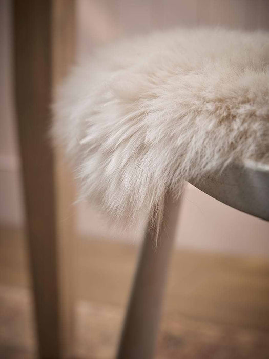 Sumptuous Sheepskin Seat Pad - Natural