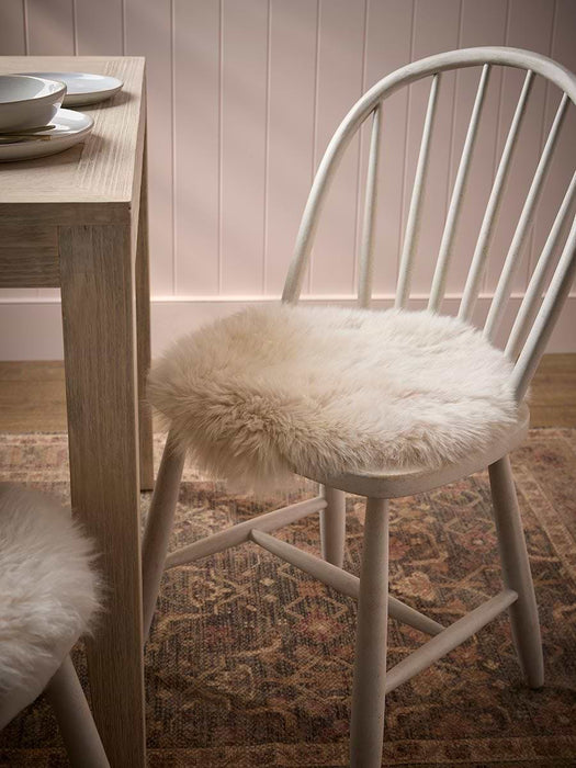 Sumptuous Sheepskin Seat Pad - Natural