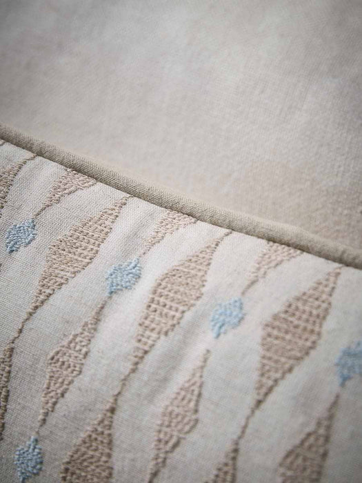 Embroidered Ikat Cushion