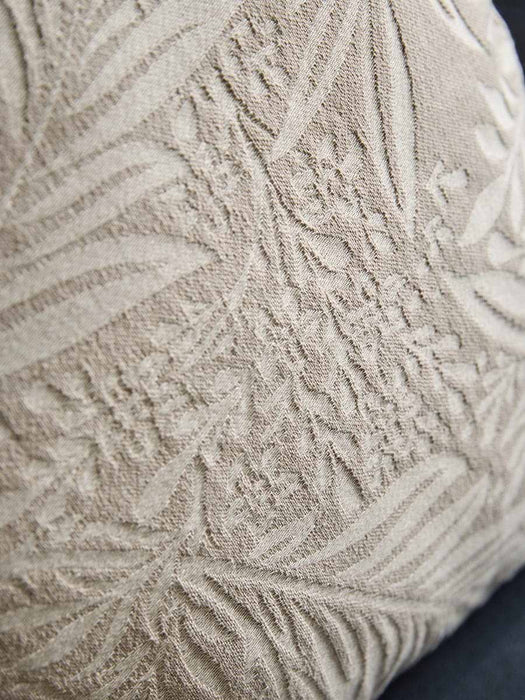 Jacquard Oak Leaf Cushion