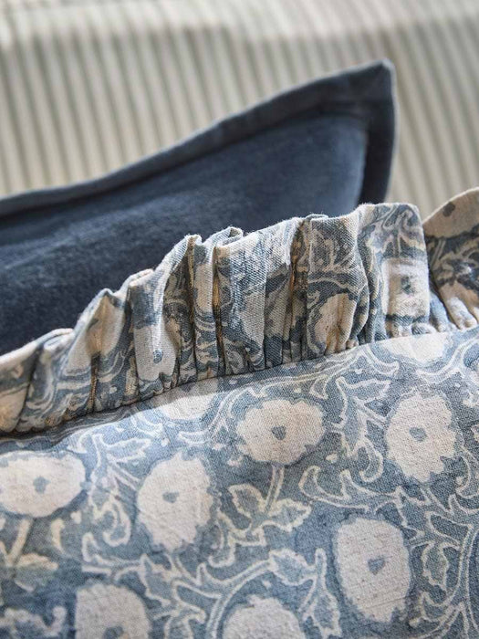 Anvi Hand Block Printed Cushion Cover