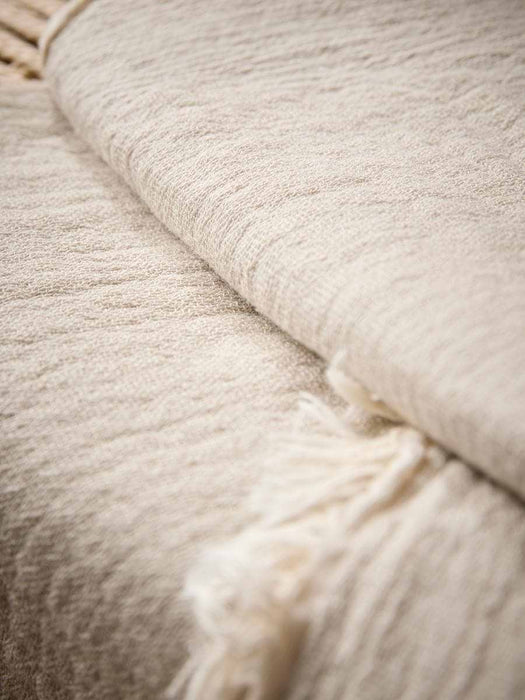 Chalk Cotton Throw