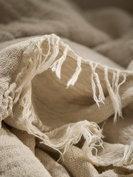 Chalk Cotton Throw