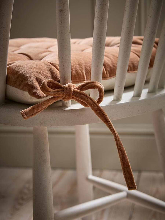 Plush Velvet Seat Pad - Henna