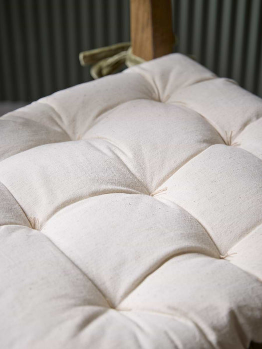 Plush Velvet Seat Pad - Laurel Green