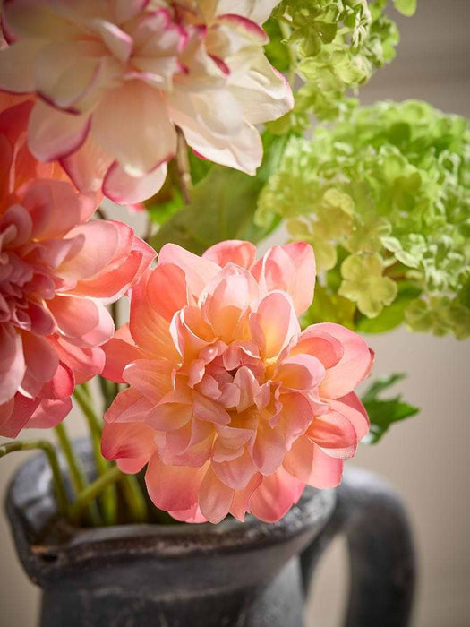 Dahlia Spray - Coral