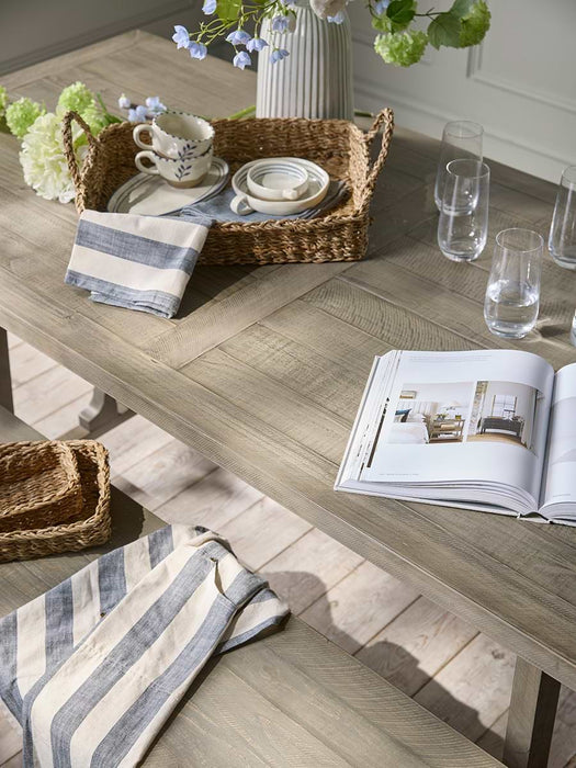 Five Piece Seagrass Tray Set