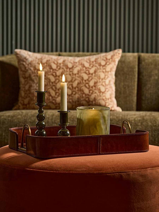 Retro Glass Tealight Holder