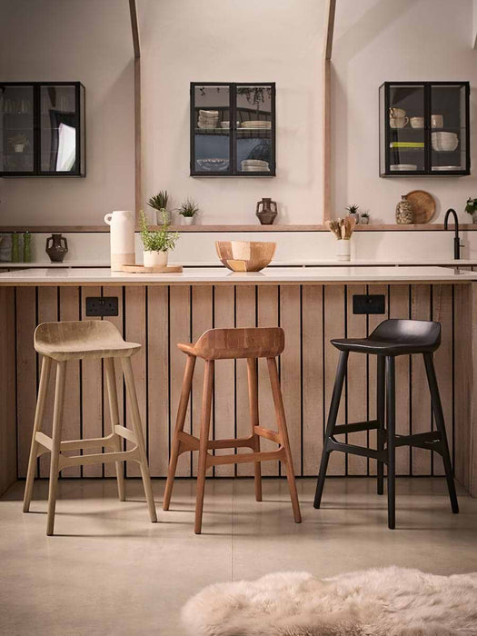 Oak Counter Stool - Warm Oak