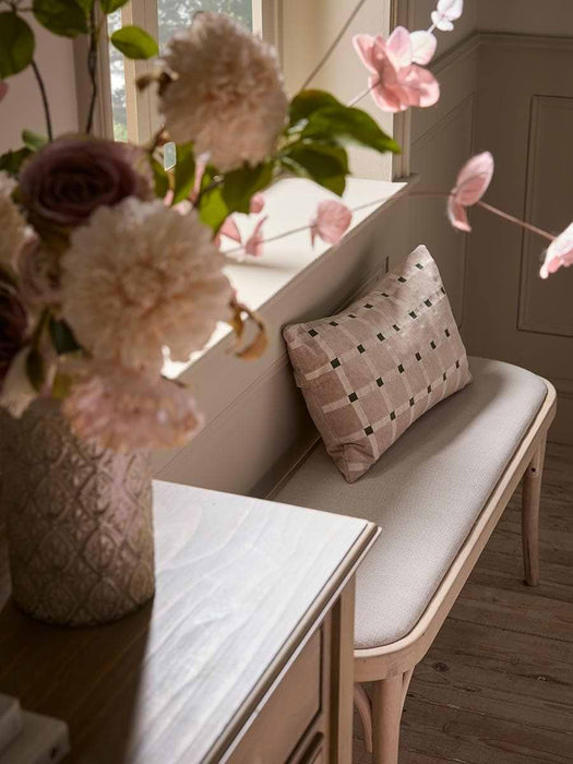 Lola Velvet Cushion - Taupe