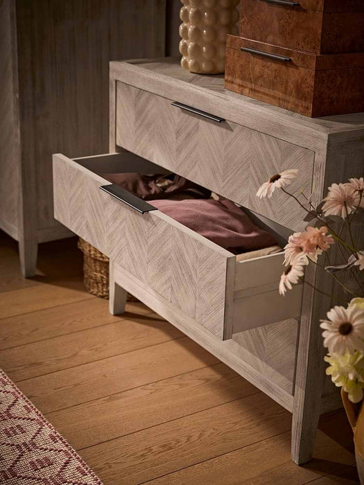 Tova Limewashed Chest of Drawers