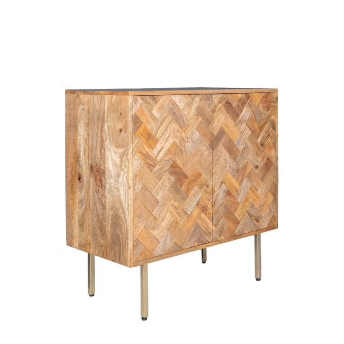 Block Light Mango 80cm Sideboard - In Stock