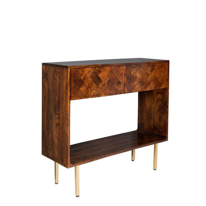 Block Mango 90cm Console Table - In Stock