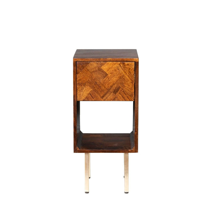 Block Mango Side Table - In Stock