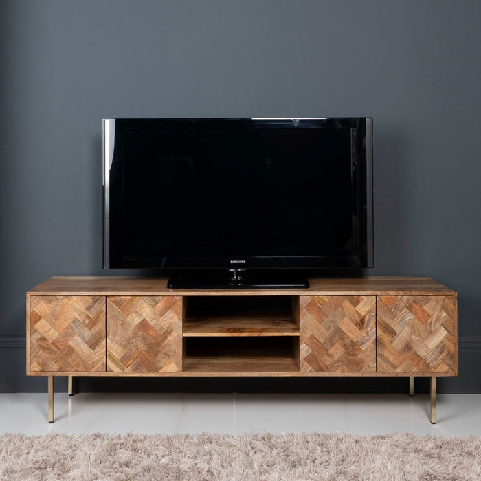 Block Light Mango 180cm TV Unit - In Stock