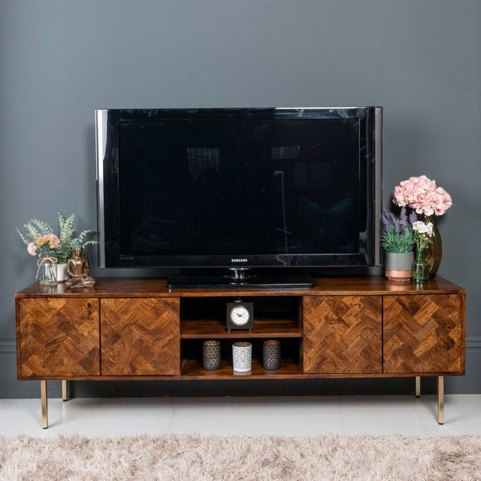 Block Mango 180cm TV Unit - In Stock