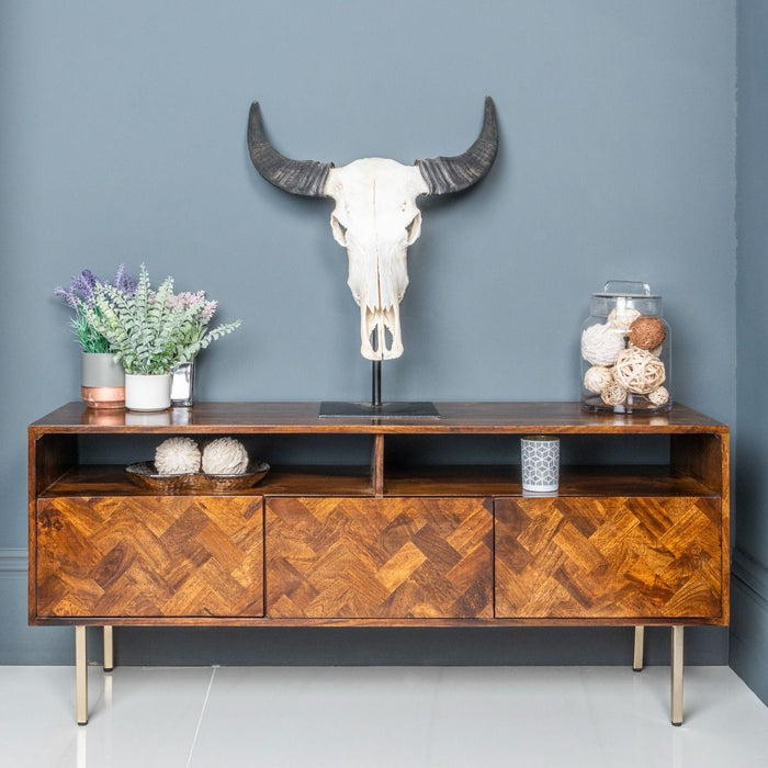 Block Mango 140cm Media Unit - In Stock