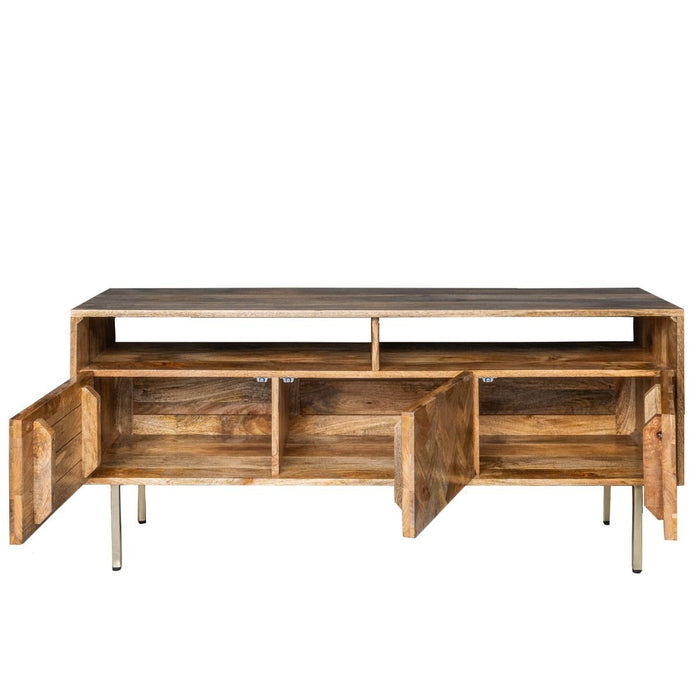 Block Light Mango 140cm Media Unit - In Stock