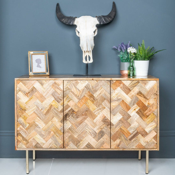 Block Light Mango 120cm Sideboard - Due 31st September