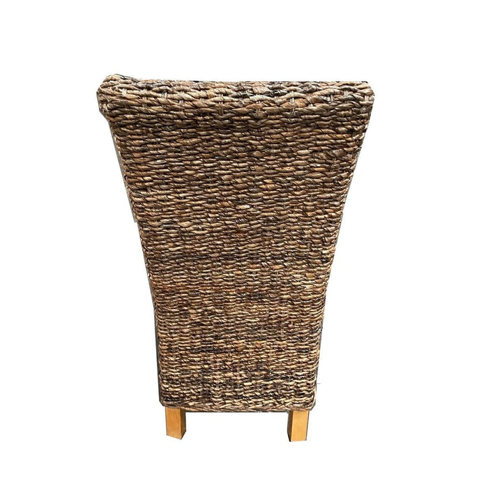 Ex Display Set of 2 Light Rattan Rollback Chairs T183