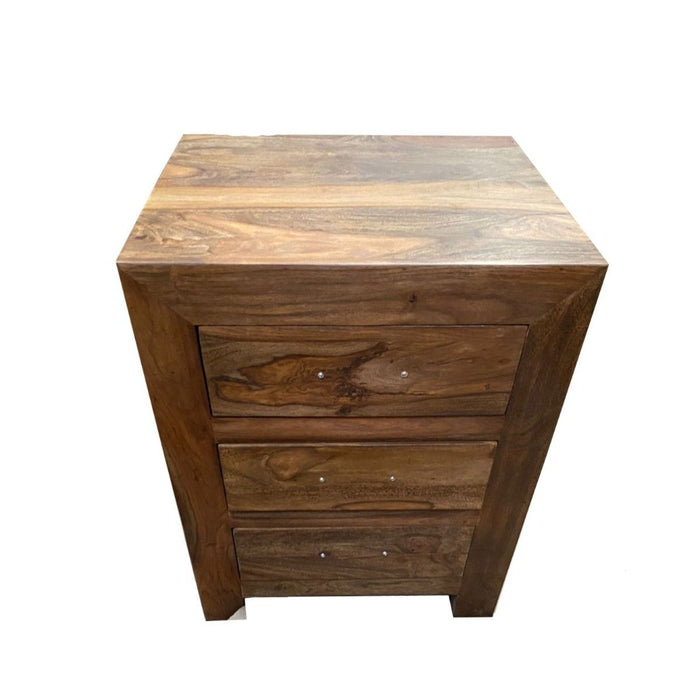 Ex Display Cube Natural 3 Drawer Chest T198