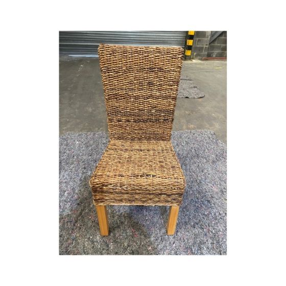 Acre & Artisan Ex Display Light Rattan Rollback Dining Chair