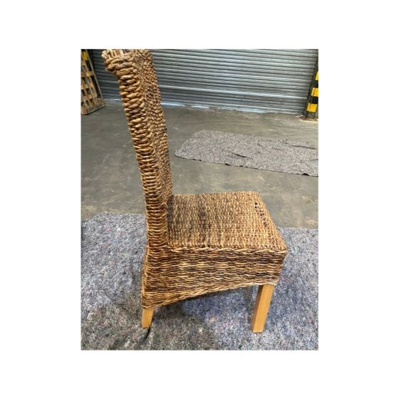 Acre & Artisan Ex Display Light Rattan Rollback Dining Chair
