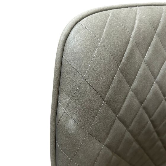 Acre & Artisan Henley Velvet Chair French Grey 1
